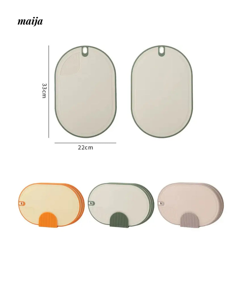 Oval Compact Chopping Board from maija