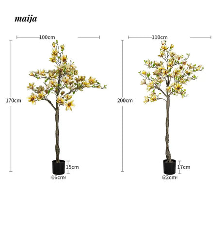Artificial Super Tall Apricot Plant from maija