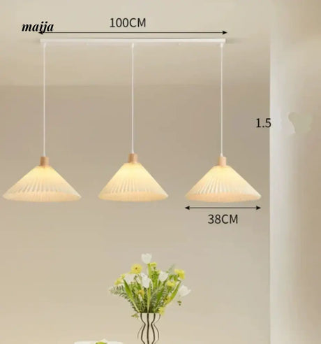 GVG Pleated Lampshade Pendant Lamp from GVG