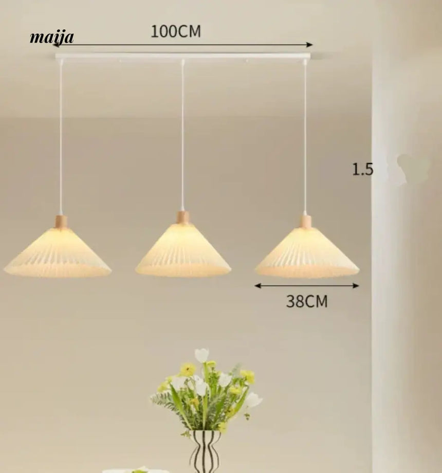GVG Pleated Lampshade Pendant Lamp from GVG