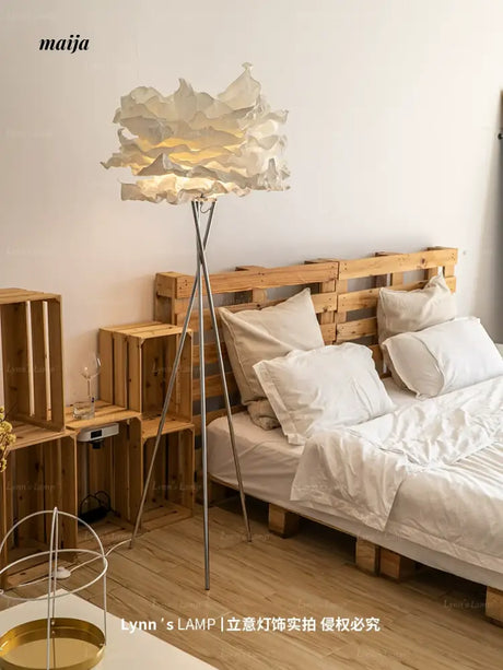 LYNN Japanese Origami Floor Lamp from Lynn's Lamp