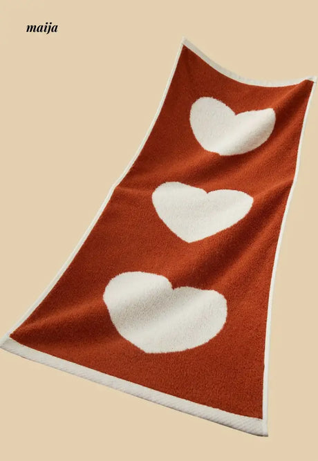 Love Heart Face Towel from Nuanyou