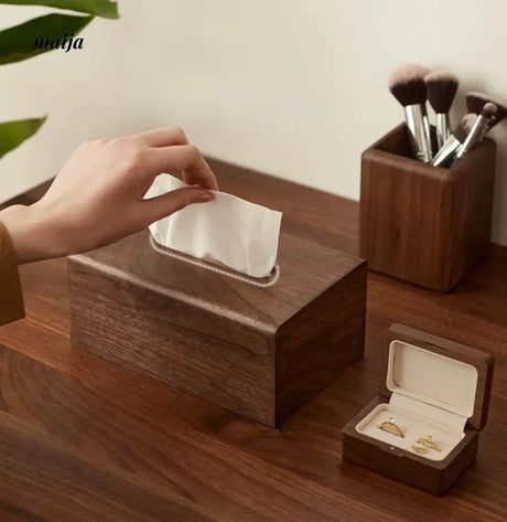 KIMACHI Wooden Tissue Box from KIMACHI