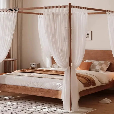 Kira Solid Wood Bed with Canopy from AI