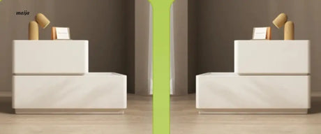 Building Block Bedside Table from Mufanli