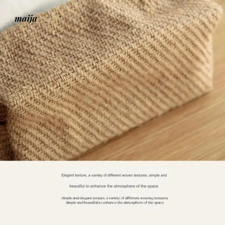 MUYE Woven Fiber Tissue Box from MUYE