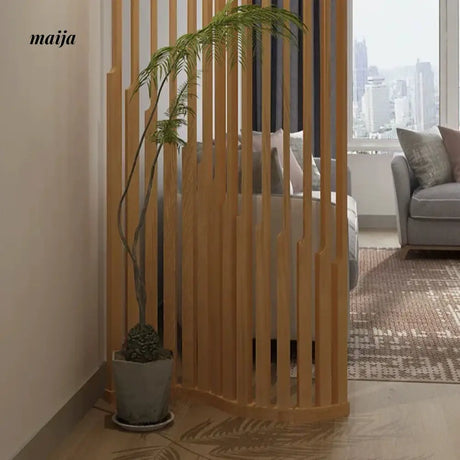 Swanson Solid Wood Partition Wall from maija