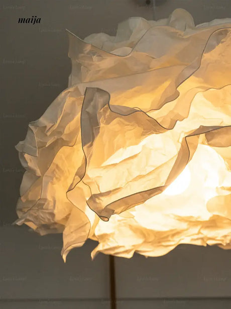 LYNN Japanese Cloud Paper Chandelier from Lynn's Lamp