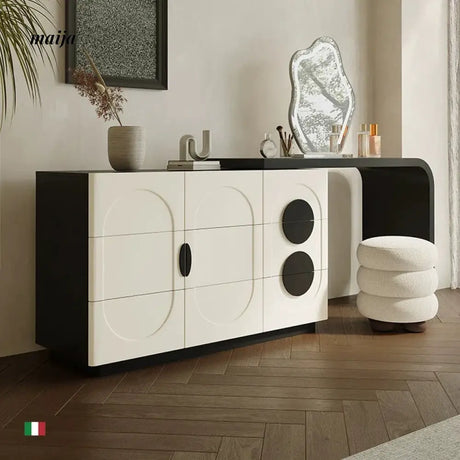 BAIZHI Komorebi Dressing Table with Cabinet from MODENG