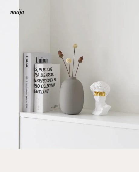 Nordic Morandi Ceramic Small Vase from maija