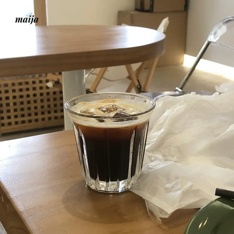 BANKE DIRTY Coffee Glass Cold Drink Cup from BANKE