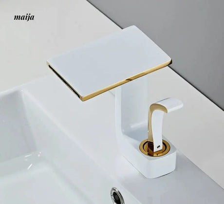 Feline Creative Waterfall Basin Faucet from Kaiyashi