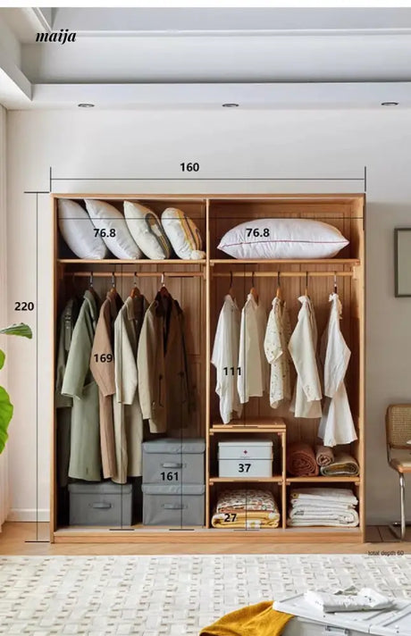 GENJI Fiona Solid Wood Wardrobe from GENJI