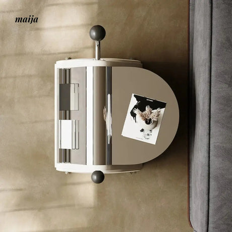 TIDELEADER Triangle Toaster Side Table from TIDELEADER