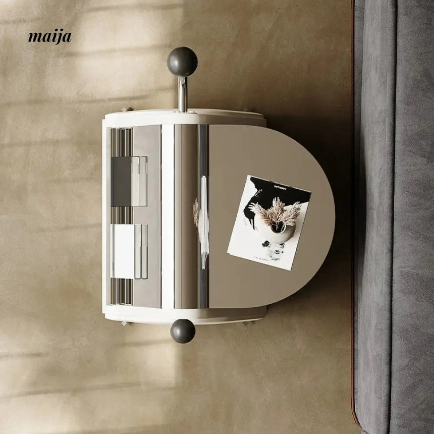 TIDELEADER Triangle Toaster Side Table from TIDELEADER