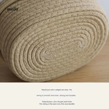 MUYE Woven Storage Box with Cover from MUYE