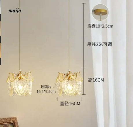 GVG Crystal Ceiling Pendant Light from GVG