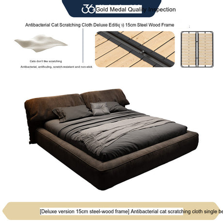FASATI Oliver Luxurious Nordic Bed Cream  Double Bed from FASATI