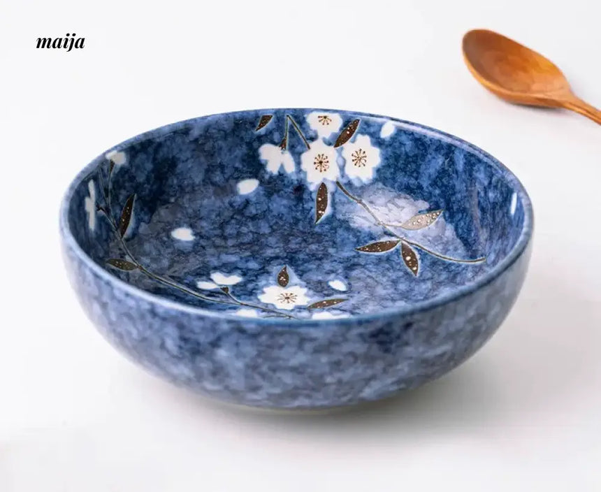 OKADA YAKI Imported Ceramic Soup Bowl from OKADA YAKI