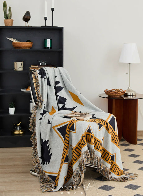 MISTYWOOD Ethnic Cotton Knitted Duvet from MISTYWOOD