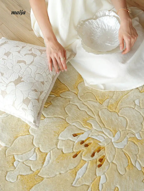 TEXDREAM Peonie Rug from maija