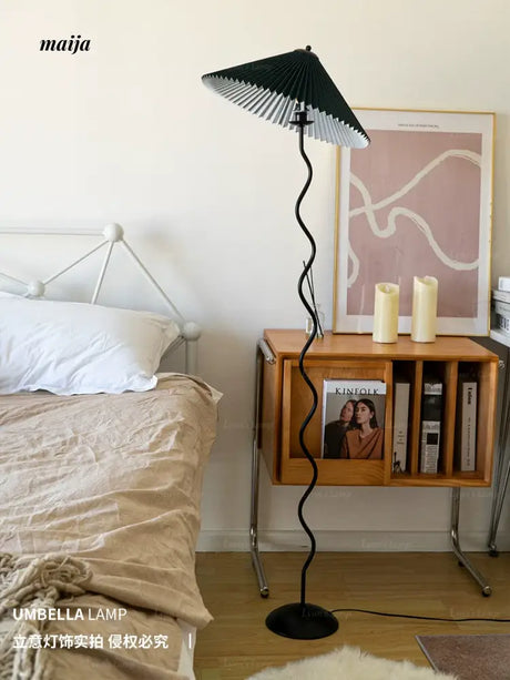 LYNN Minimalistic Umbrella Floor Lamp from Lynn's Lamp