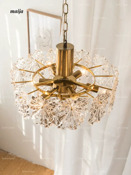 LYNN French Glossy Retro Ceiling Lamp from Lynn's Lamp
