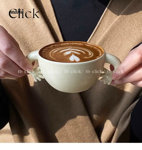 CLICK Hand-Fork Waist Coffee Cup Set from CLICK