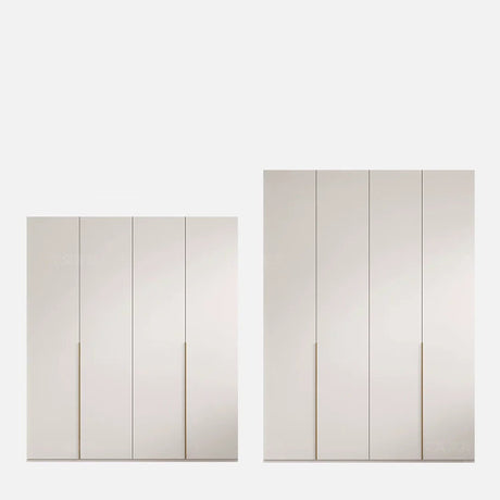 AIWO Lucille European Pine Cream Wardrobe with Dressing Table from AIWO