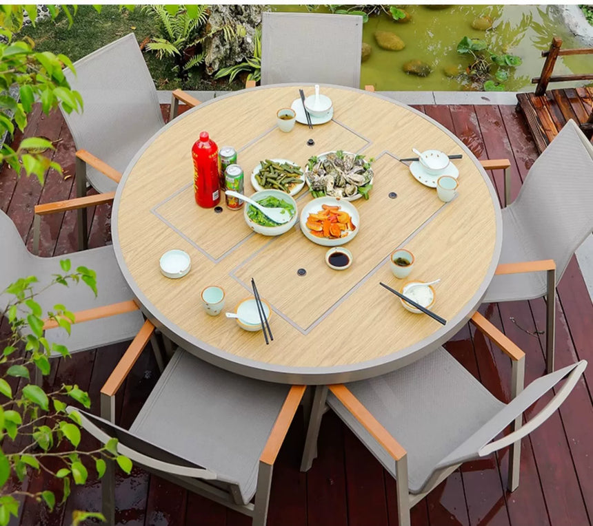 MOJIA Eirik Scandinavian Outdoor Lounge Chair for Serene Spaces from MOJIA