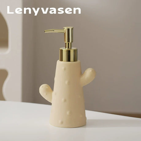 LENYVASEN Iris Ceramic Shower Gel Bottle from LENYVASEN