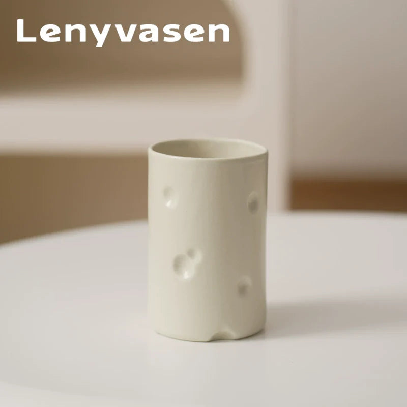 LENYVASEN Elio Cheese-Themed Ceramic Storage from LENYVASEN