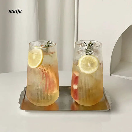 BANKE Summer Fruit Tea Coffee Glass Cup from BANKE