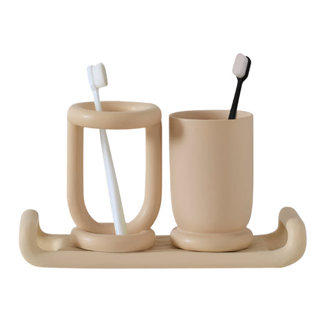 LENYVASEN Celeste Ceramic Bathroom Essentials Set from LENYVASEN