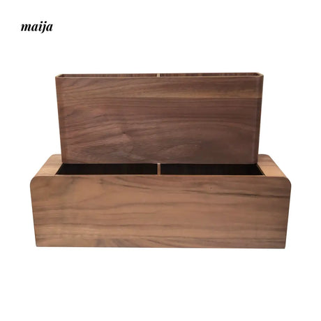 MUSN Two-Layer Wooden Slippers Cabinet from MUSN