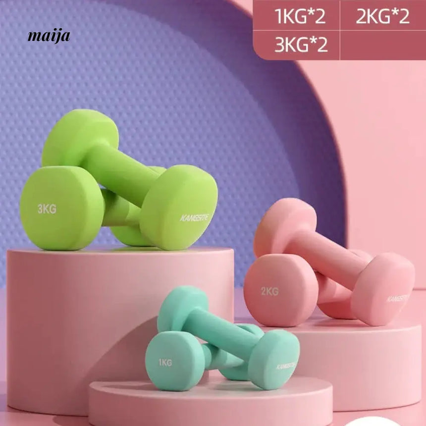 KANGSITE Lightweight Dumbbells for Beginners and Yoga Practice from KANGSITE