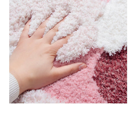 KENZAKI Sakura Snow Washable Rug from KENZAKI