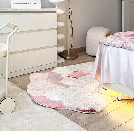KENZAKI Sakura Snow Washable Rug from KENZAKI