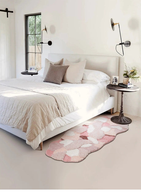 KENZAKI Sakura Snow Washable Rug from KENZAKI