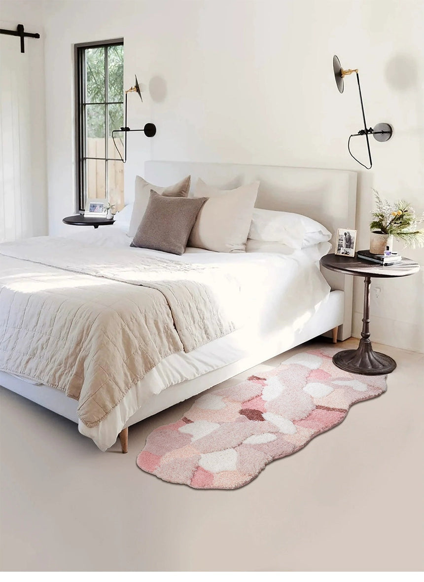 KENZAKI Sakura Snow Washable Rug from KENZAKI