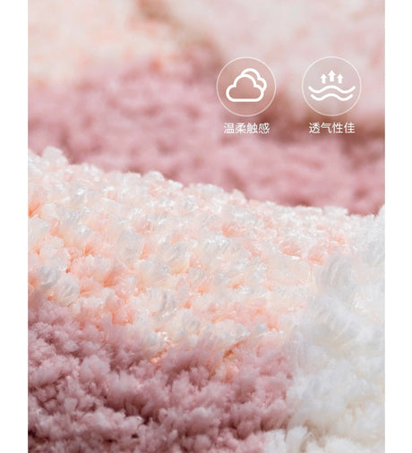 KENZAKI Sakura Snow Washable Rug from KENZAKI