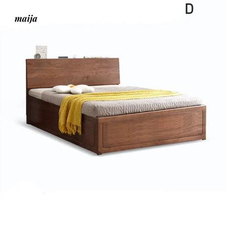 GENJI High Bunk Solid Wood Box Bed from GENJI