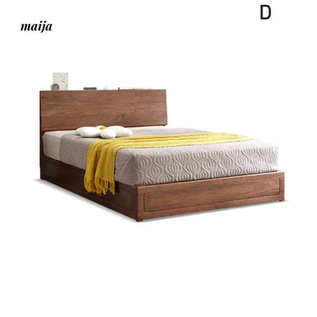 GENJI High Bunk Solid Wood Box Bed from GENJI