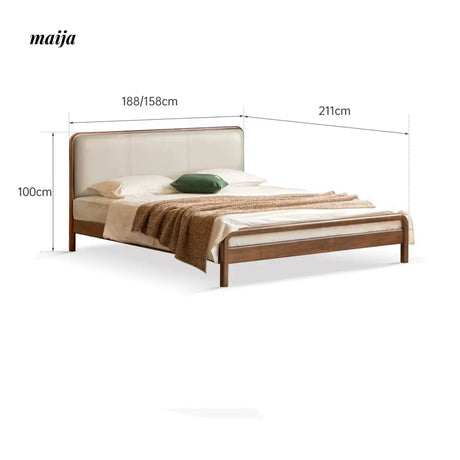 GENJI Lorenzo Solid Wood Bed from GENJI