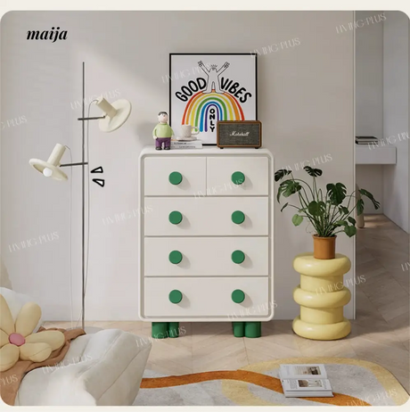 LIVINGPLUS Light Luxury Drawer Side Cabinet from LIVINGPLUS