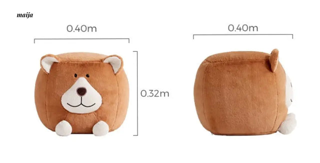 Cube Animal Bean Bag from Lin's Home