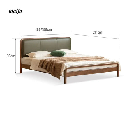 GENJI Lorenzo Solid Wood Bed from GENJI