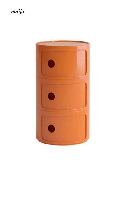 PUMPKIN BOX Round Minimalist Bedside Table from PUMPKIN BOX