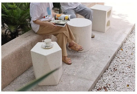 Terrazo Diamond Side Table from maija