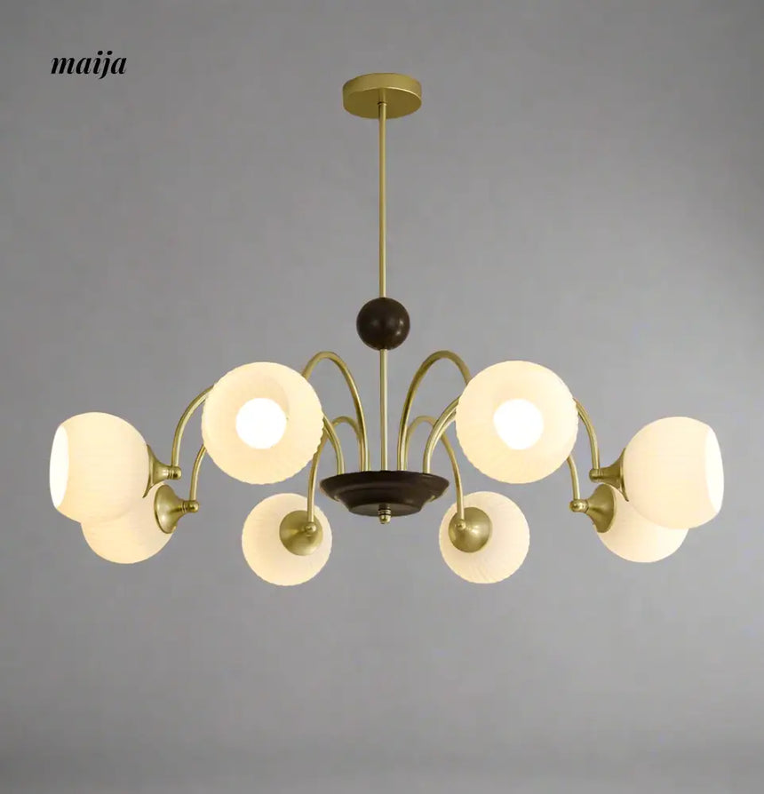 NANCY French Retro Wabi-Sabi Chandelier Japanese Style from NANCY